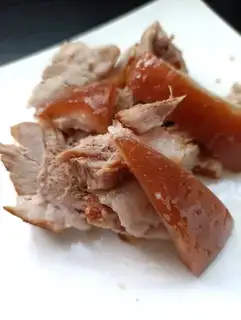 Soy sauce and leather