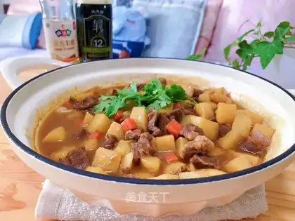 Curry beef