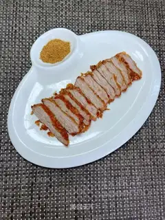 A pig's neck