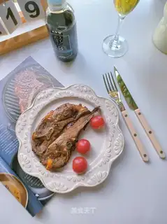 Air-cooked lamb chops