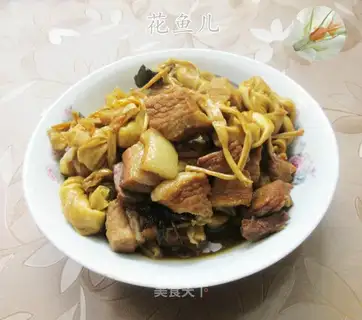 Scrambled pork