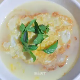 The fish egg soup