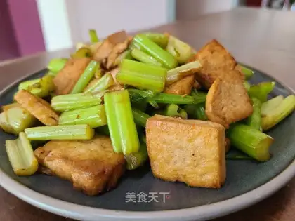 Celery tofu
