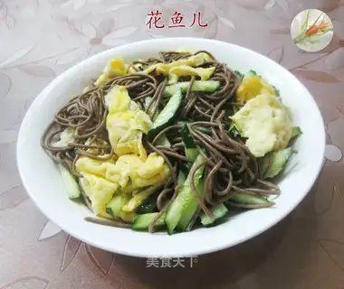Eggs and cucumbers
