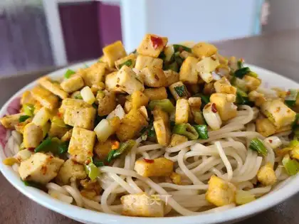 Tofu onions
