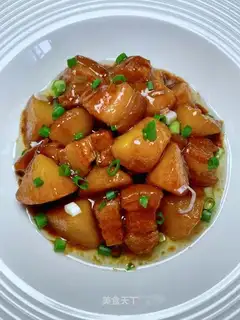 Potato red meat