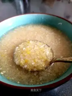 Fresh corn congee