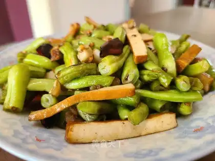 ♪ Four seasons of bean fried bean dry ♪
