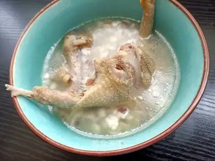 I'm a peach pigeon soup