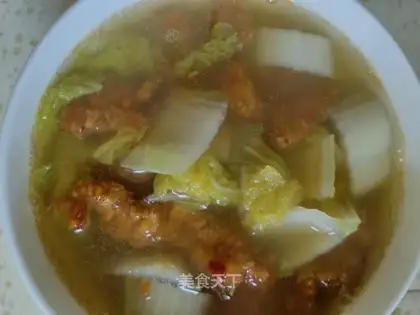 Soup with cabbage