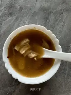 Wild fungus soup