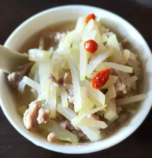 Skinny stubble soup