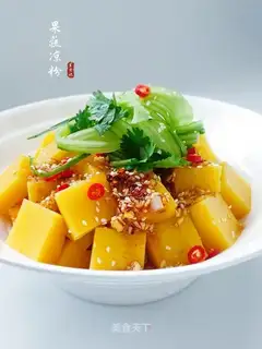 The fruit and vegetables
