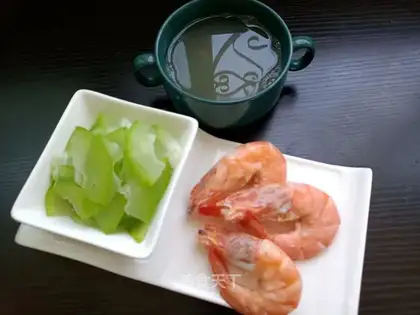 I'll cook the shrimp soup