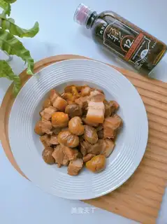 Scrambled meat