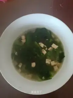 Tofu soup