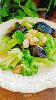 Shrimp broccoli