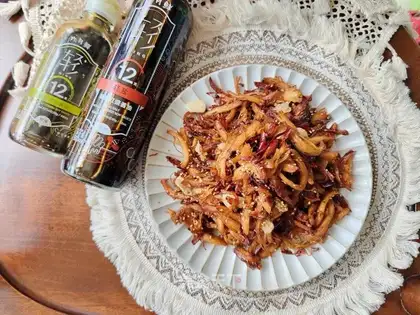 Spicy chicken silk