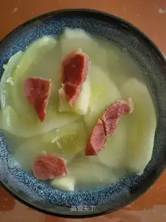 Beef cucumber soup