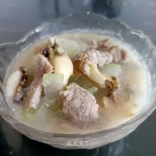 Pork abalone soup