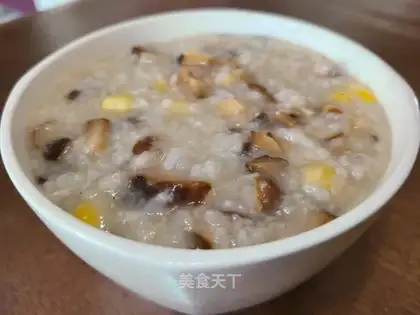 Porridge of mushrooms