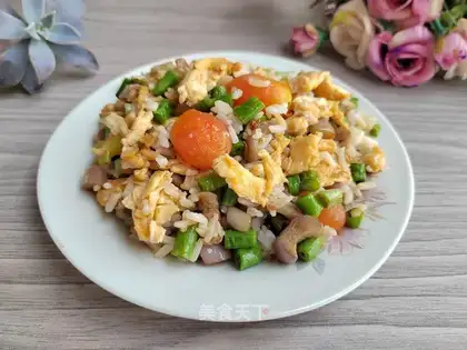 Potatoes and soy sauce