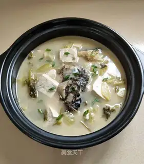 Sour tofu soup