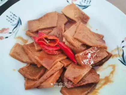 Homemade tofu