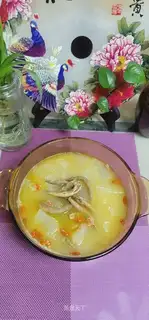 Mud melon soup