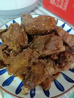 Soy sauce and ribs
