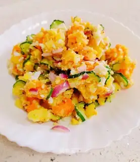 Black pepper potato mashed salad