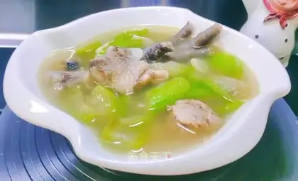Smelt chicken soup