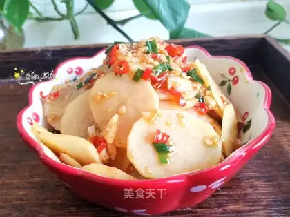 Spicy potato chips