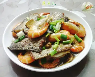 I'll burn the shrimp with fish
