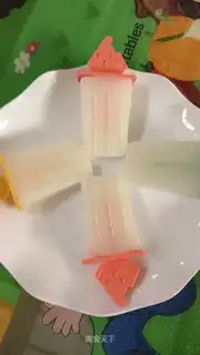 Old homemade popsicles