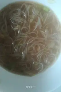 Cabbage fan soup