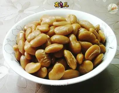 Five white beans