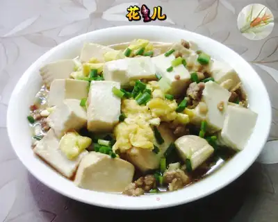 Eggs and tofu