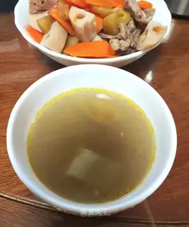 Lotus apple bone soup