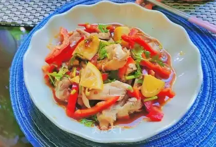 Steam chicken legs