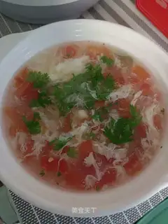 It's homemade egg soup