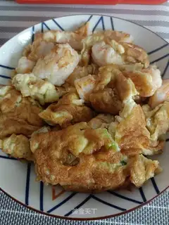 Shrimp fried eggs