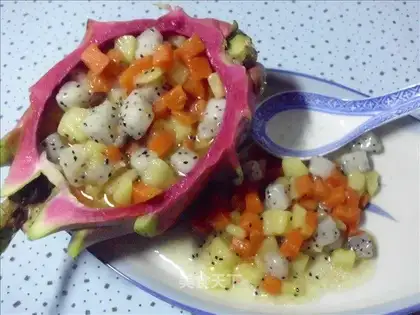 New vegetarian fried three Ding