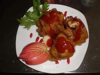 Apple chicken