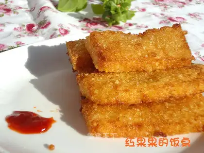 fried glutinous rice cake