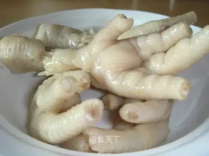pickled chicken feet