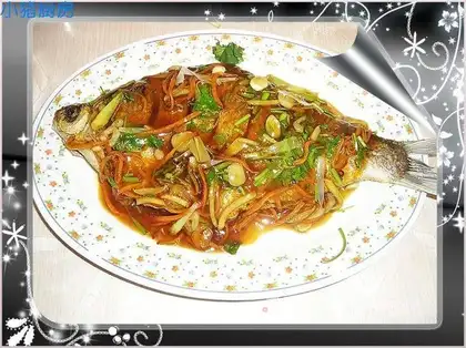 Wuchang fish with sauce