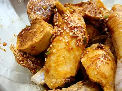 saliva chicken