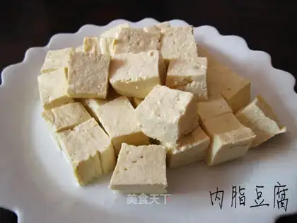Homemade fat tofu