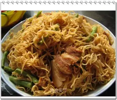 Steamed noodles